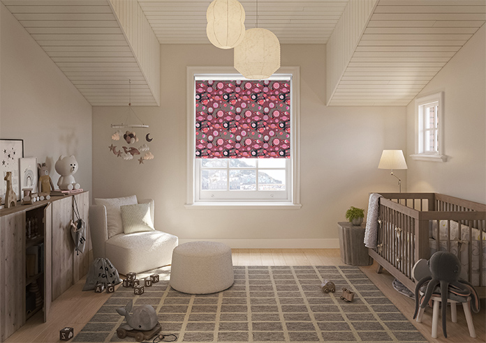 Interstellar, Nebula Pink - Roller Blind - Image 8